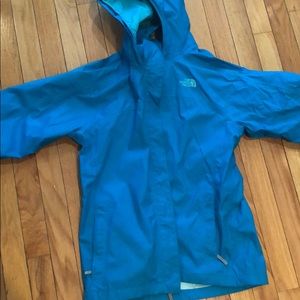 North face girl’s XL raincoat